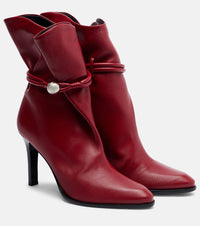 Isabel Marant Lolya 90 leather ankle boots