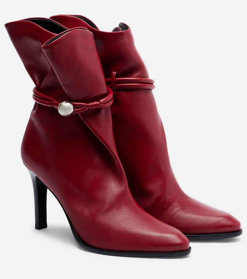 Isabel Marant Lolya 90 leather ankle boots
