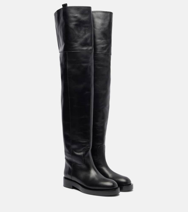 Paris Texas Leather over-the-knee boots