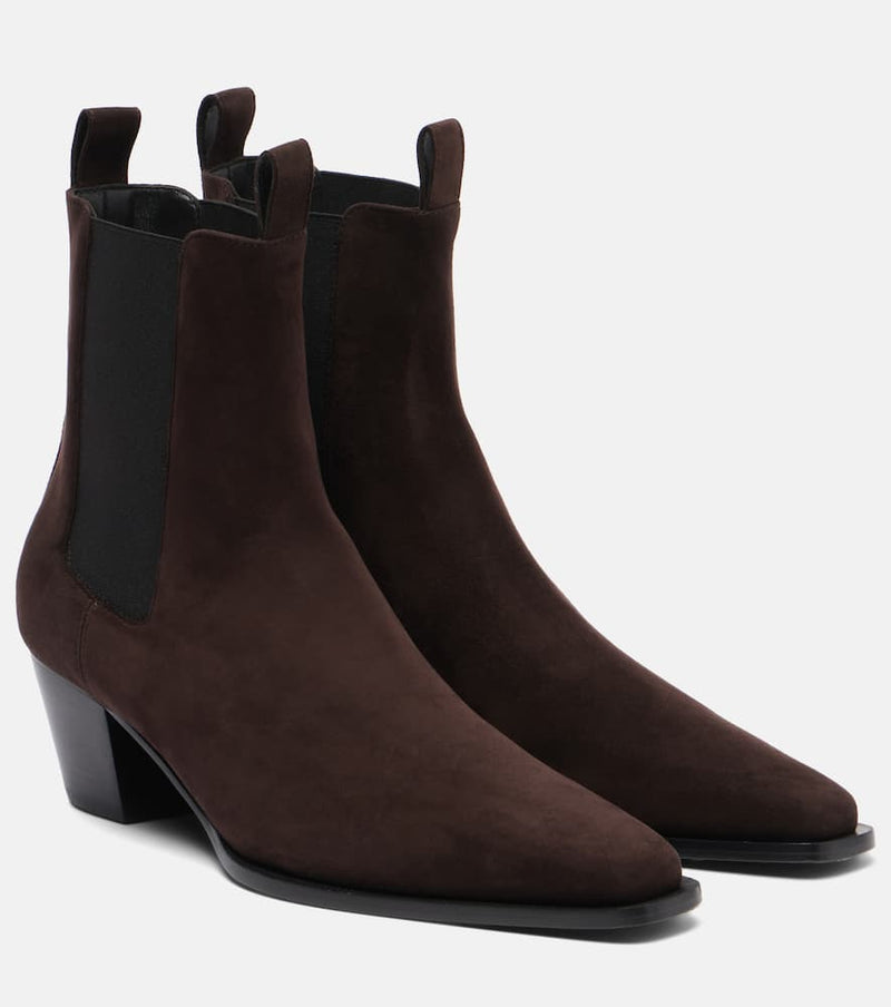 Toteme City 50 suede Chelsea boots