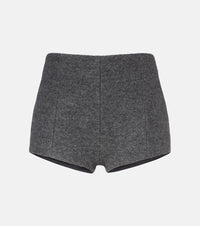 The Frankie Shop Vail virgin wool shorts