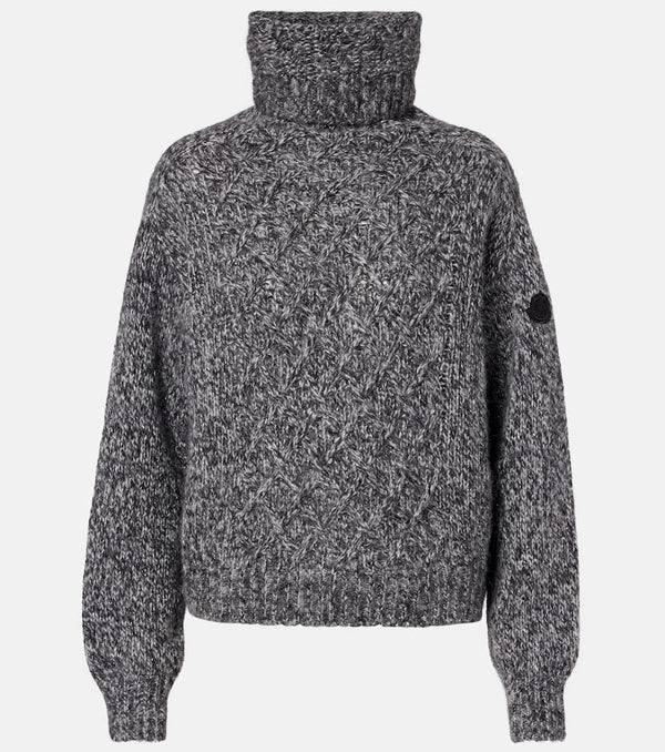 Moncler Alpaca-blend turtleneck sweater