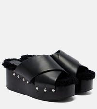 Le Monde Beryl Leather sandals