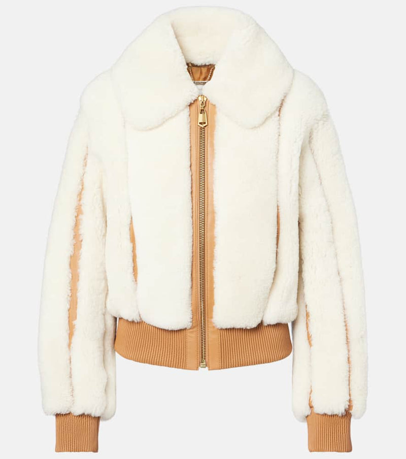 Zimmermann Story shearling bomber jacket