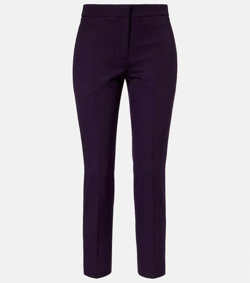 McQueen Wool slim pants