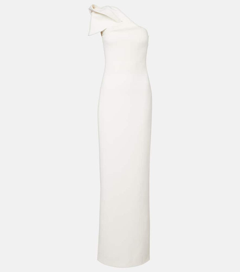 Safiyaa Bridal Blanchette crepe gown