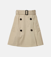 Burberry Cotton wrap skirt