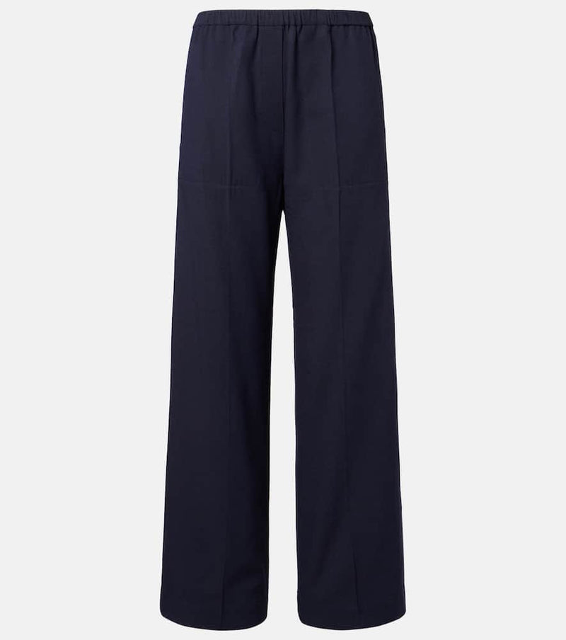 Toteme High-rise wide-leg pants