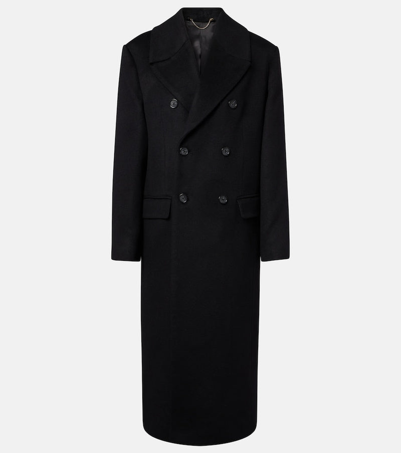 Toteme Double-breasted cashmere coat