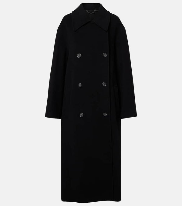 Toteme Double-breasted wool-blend coat