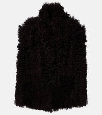 Nour Hammour Amara shearling coat