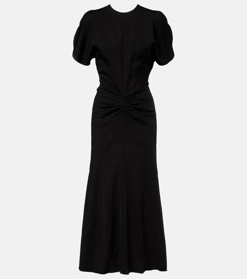 Victoria Beckham Ruched midi dress