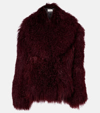 Nour Hammour Mirja shearling jacket