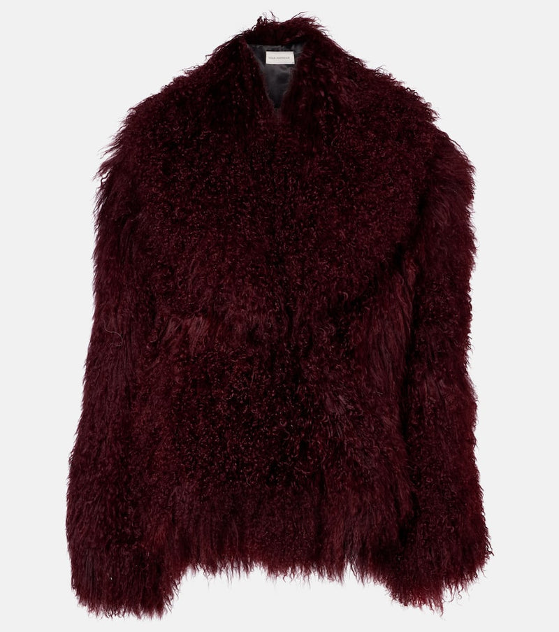 Nour Hammour Mirja shearling jacket