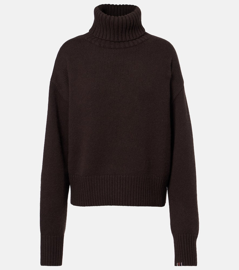 Extreme Cashmere N°434 Crop Xtra turtleneck sweater