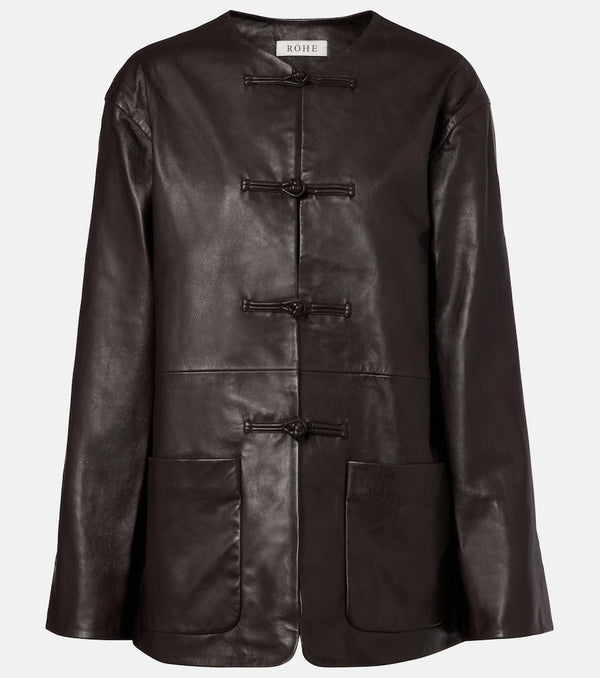 Rohe Marie leather jacket