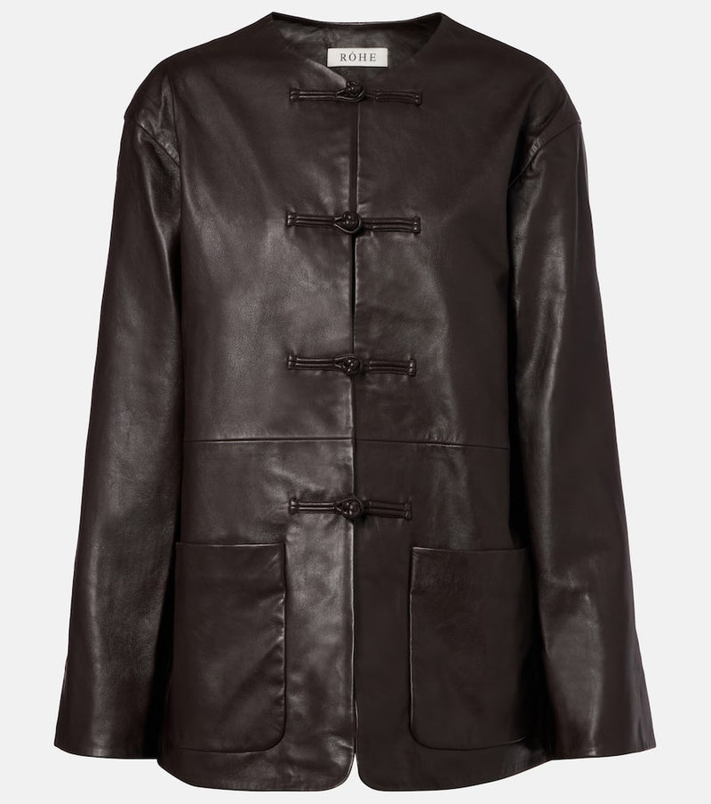 Rohe Marie leather jacket