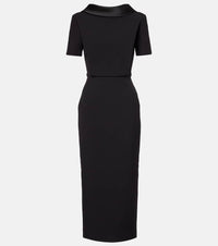 Roland Mouret Crepe midi dress