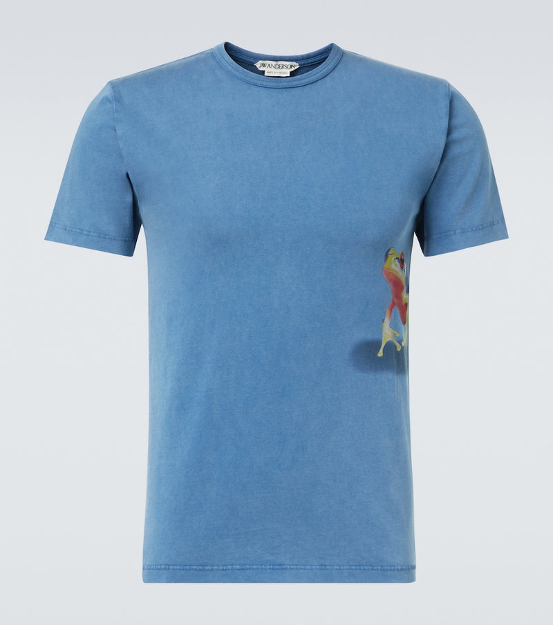 JW Anderson Printed cotton jersey T-shirt