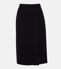 Mugler re/edit high-rise wrap skirt