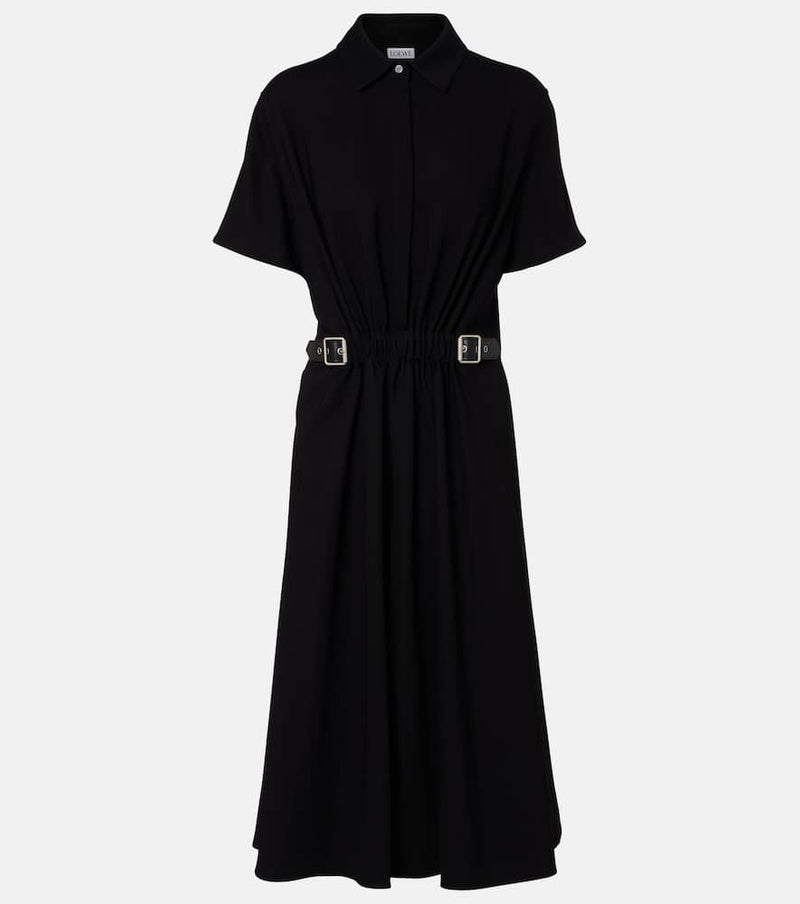 Loewe Belted midi dress