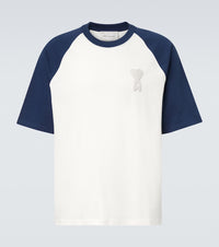 Ami Paris Ami De Cour cotton jersey T-shirt