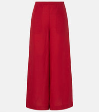 Eres Select linen wide-leg pants