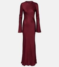 Rotate Signe satin gown