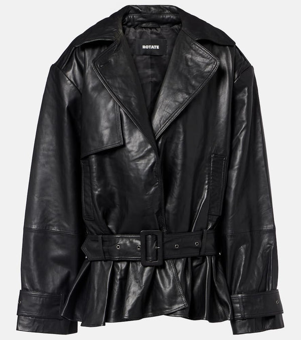 Rotate Leather biker jacket