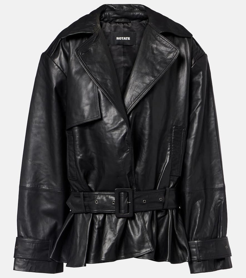 Rotate Leather biker jacket