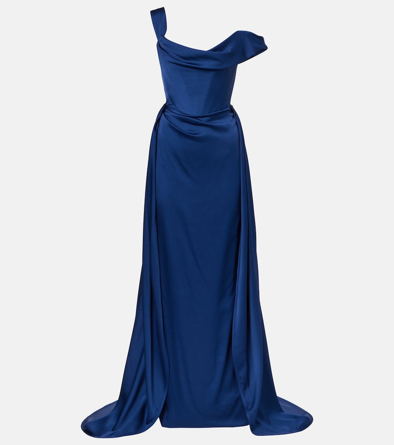 Vivienne Westwood Nova Grace draped asymmetric gown
