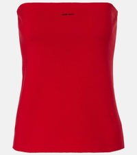 Miu Miu Cotton jersey tube top