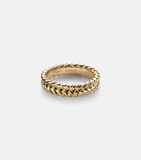 Anita Ko 18kt gold braided ring