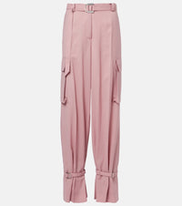 The Attico Belted cargo pants
