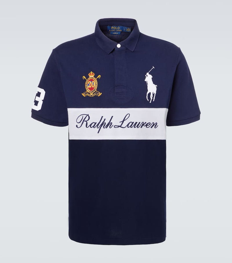 Polo Ralph Lauren Logo embroidered cotton pique polo shirt