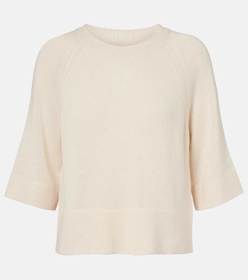 Jardin Des Orangers Wool And Cashmere Sweater White