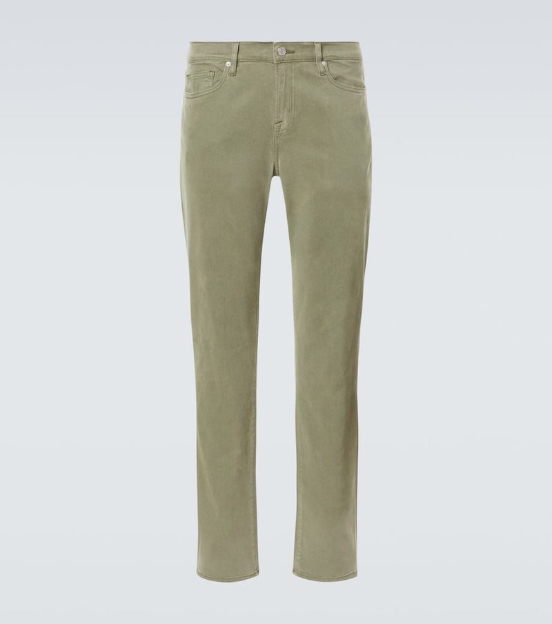 Frame L\'Homme twill slim pants