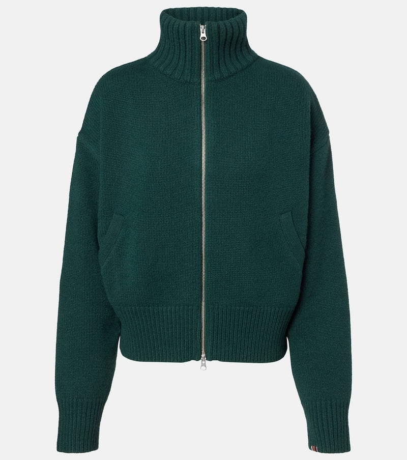 Extreme Cashmere Xtra Fab cashmere zip-up cardigan