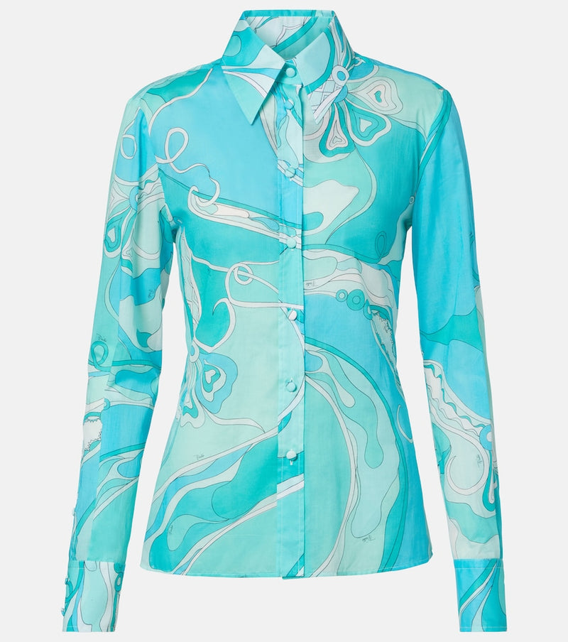 Pucci Orchidee cotton shirt