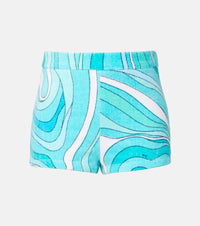 Pucci Iride cotton terry shorts