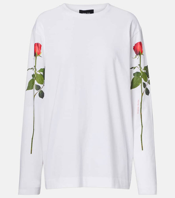 Simone Rocha Printed cotton jersey T-shirt