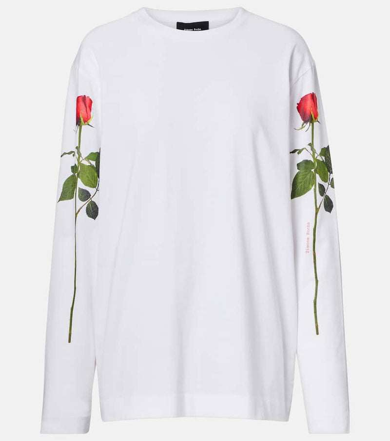 Simone Rocha Printed cotton jersey T-shirt