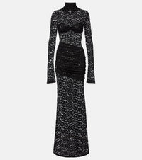 Bananhot Francisca floral lace maxi dress