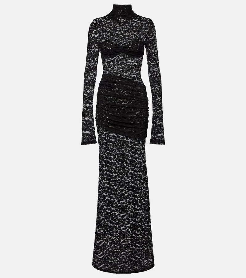 Bananhot Francisca floral lace maxi dress