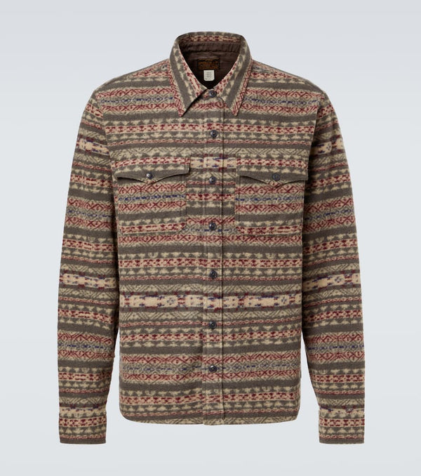 RRL Hector wool-blend overshirt