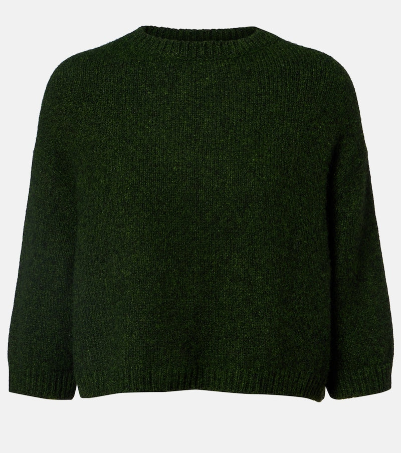 Khaite Sabina cropped cashmere sweater