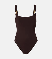 Karla Colletto Luca ring-detail swimsuit