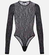 Wardrobe. NYC Floral lace bodysuit