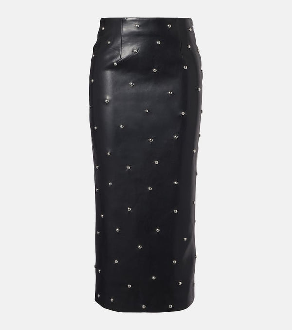Rotate Studded pencil skirt