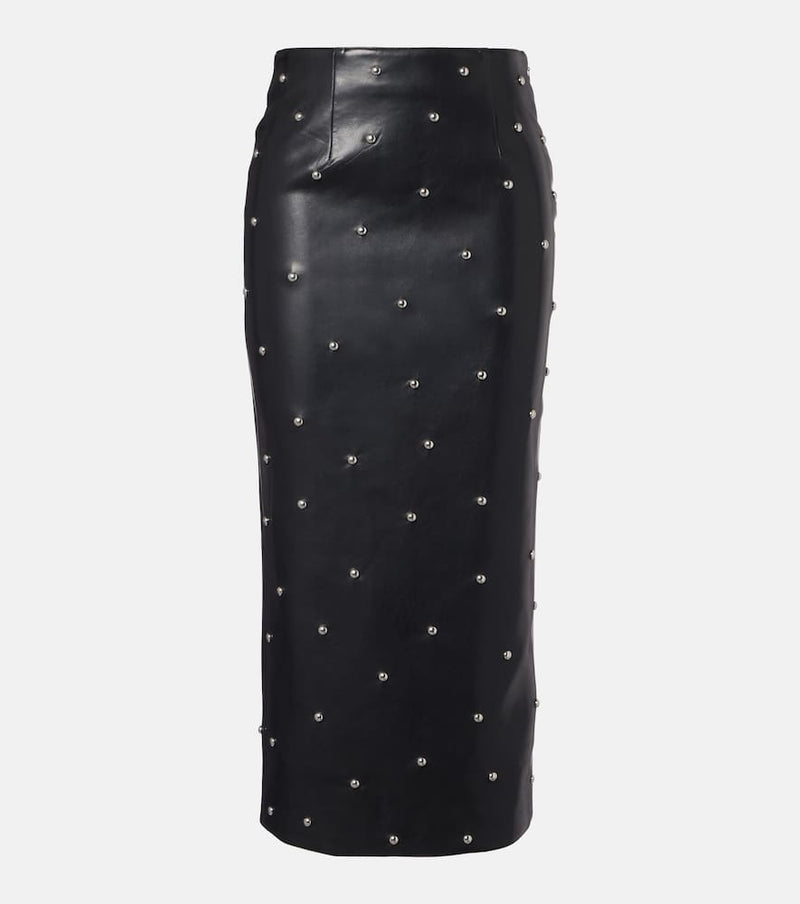 Rotate Studded pencil skirt